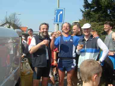 Pause mit Fritz und Jrgen